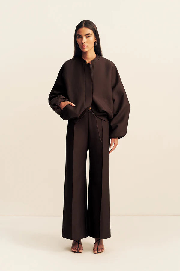 Shona Joy - Otis Bomber Jacket - Ristretto