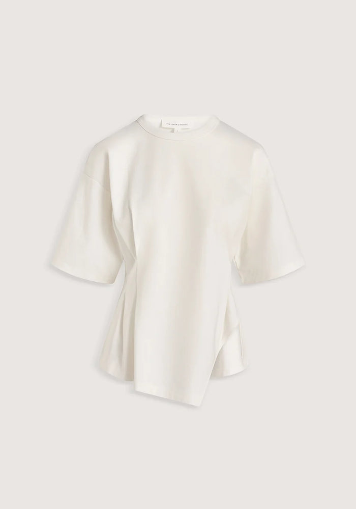 Viktoria & Woods - Aries Ponte Tee - Ivory