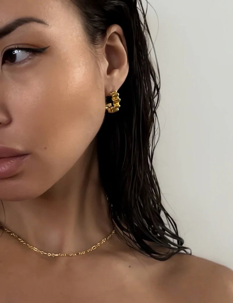 Saint Valentine - Franca Hoops - Gold