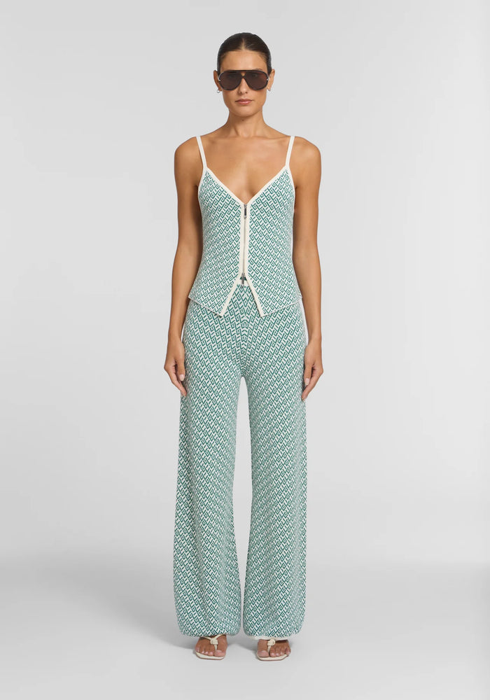 Viktoria & Woods - Lifetime Top - Green Ivy Print