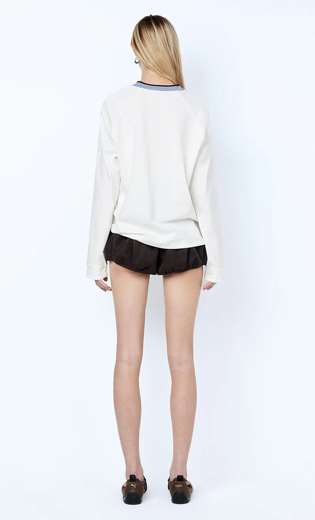 Bec & Bridge - Varsity L/S Tee - Ivory