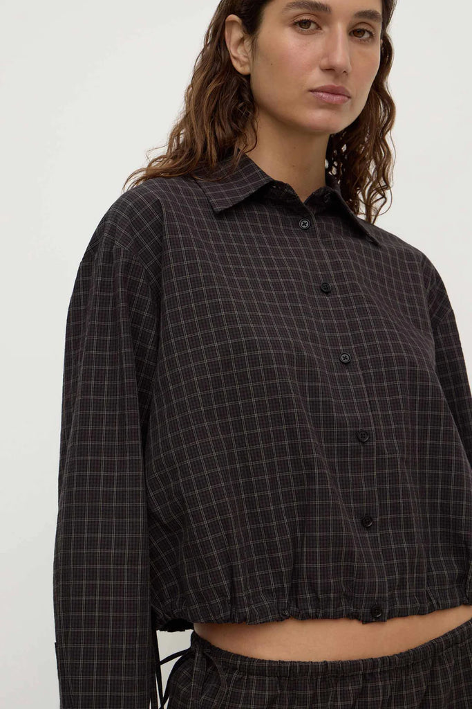 Assembly Label - Eddie Check Shirt - Brown/Black
