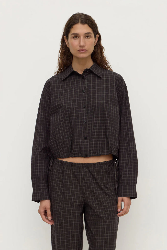 Assembly Label - Eddie Check Shirt - Brown/Black