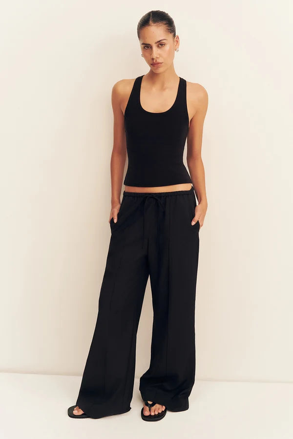 Shona Joy - Castro Drawstring Pant - Black