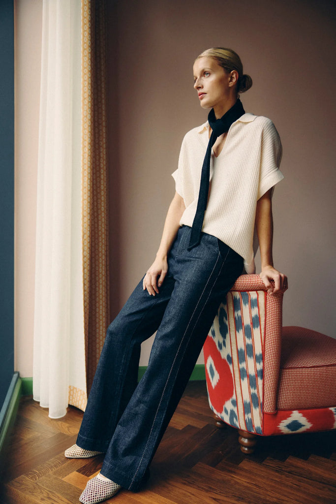 Cable - Burke Denim Jean - Dark Indigo