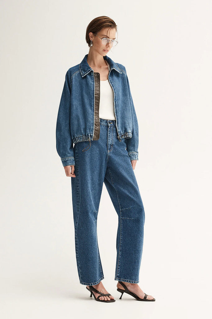 Elka - Addison Denim Jacket - Dark Indigo