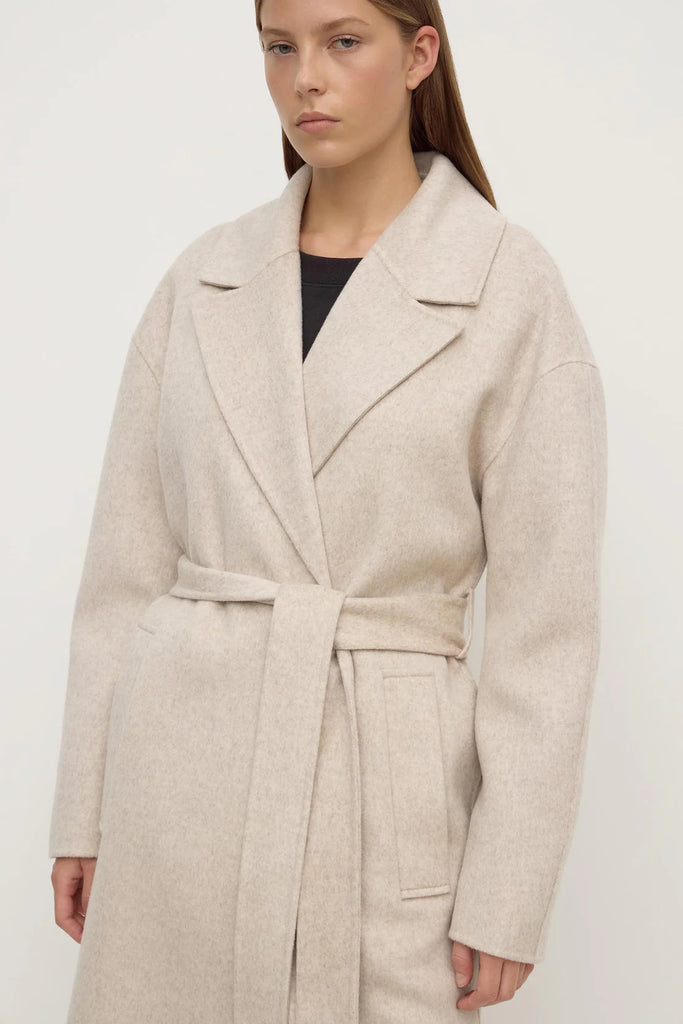 Assembly -  Ivy Wool Coat - Oat Marle