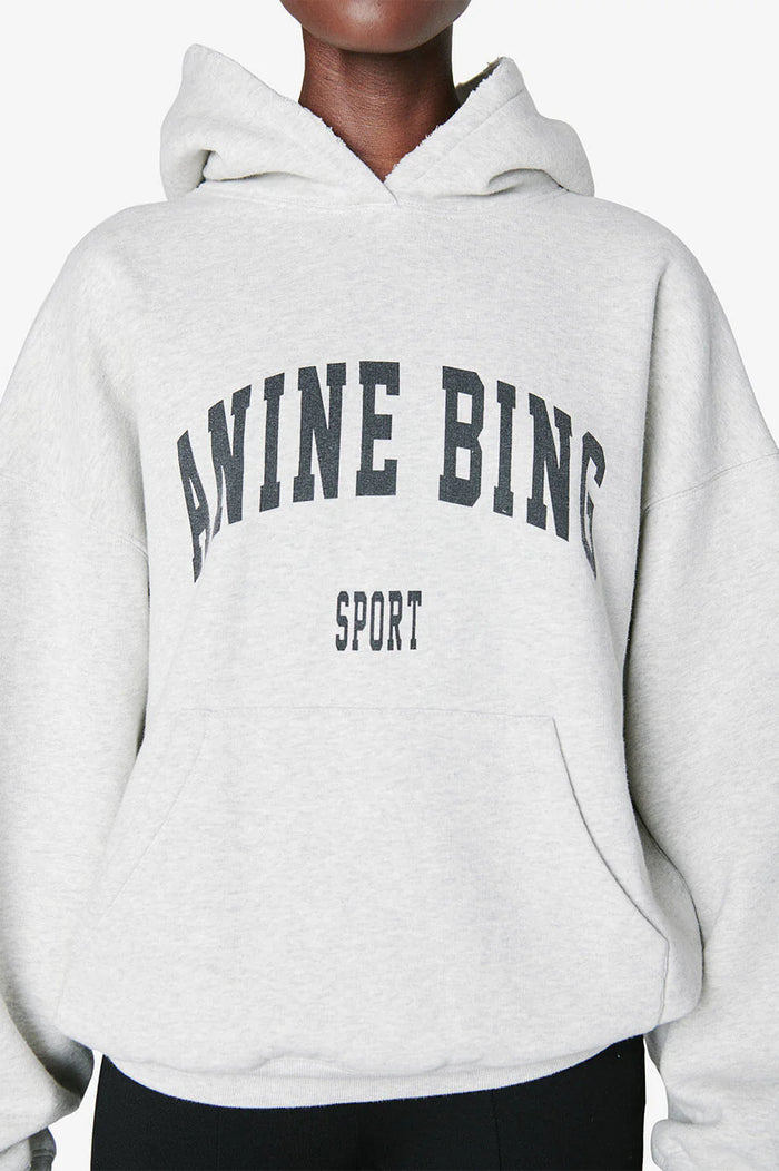 Anine Bing -Harvey Sweatshirt - Grey Melange