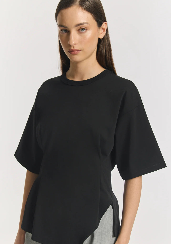 Viktoria & Woods - Aries Ponte Tee - Black