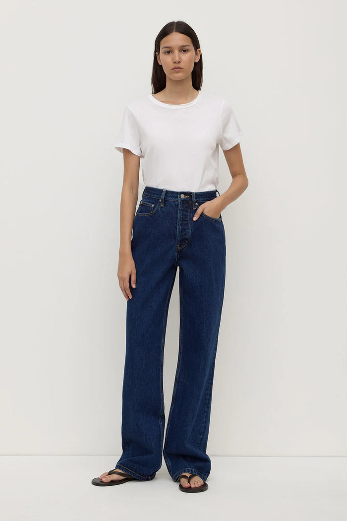 Assembly - High Rise Straight Jean - Heritage Blue