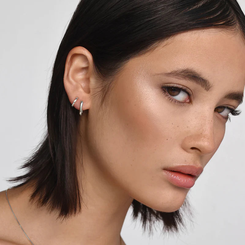 Saint Valentine - Amsterdam Hoops - Silver