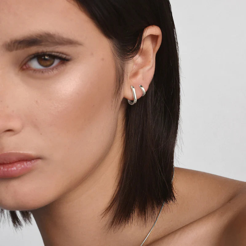 Saint Valentine - Amsterdam Hoops - Silver