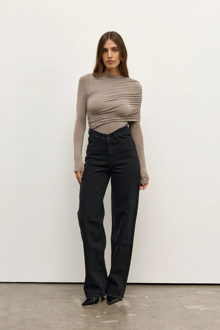 Bayse - Ariya Bodysuit - Grey Marle