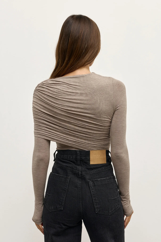 Bayse - Ariya Bodysuit - Grey Marle