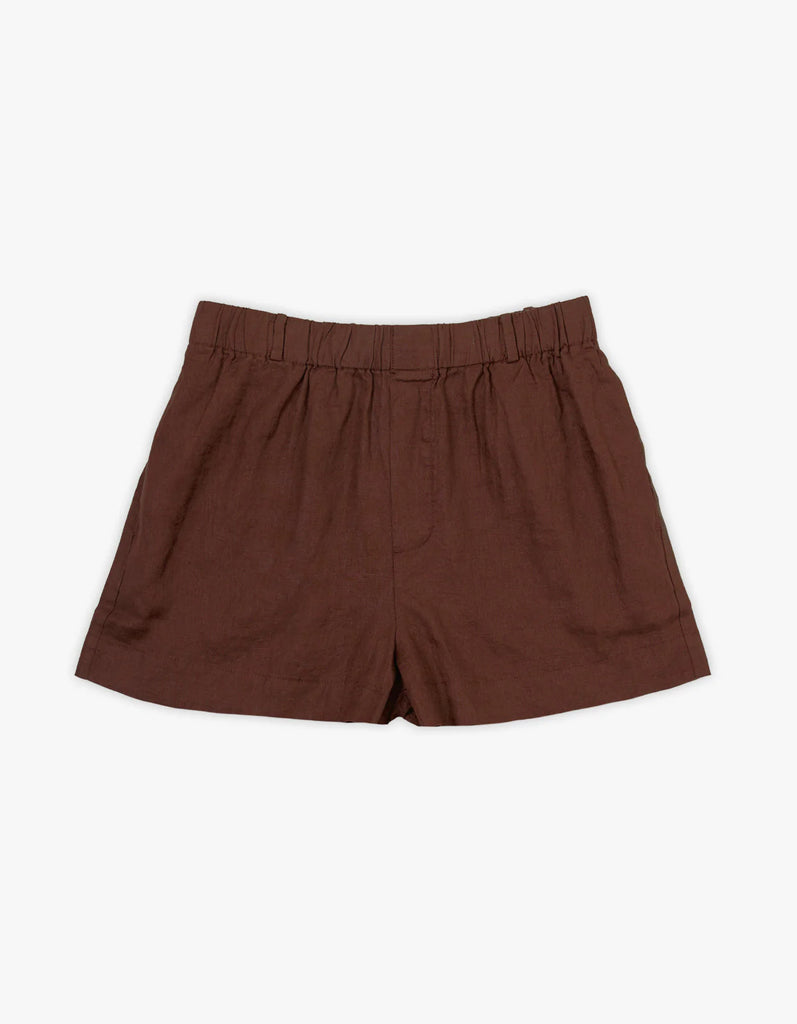 Assembly - Everyday Linen Short Espresso