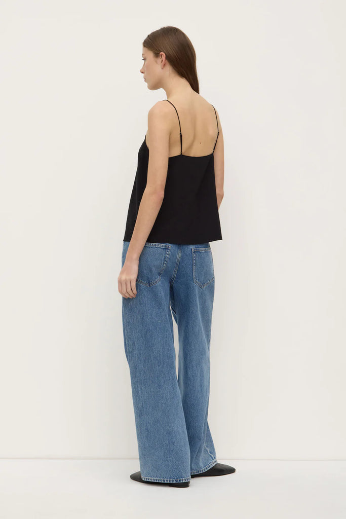 Assembly - Aime Silk Tank - Black