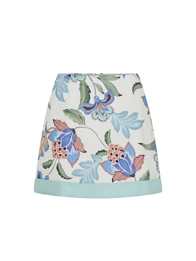 Kivari - Azure Mini Skirt - Azure