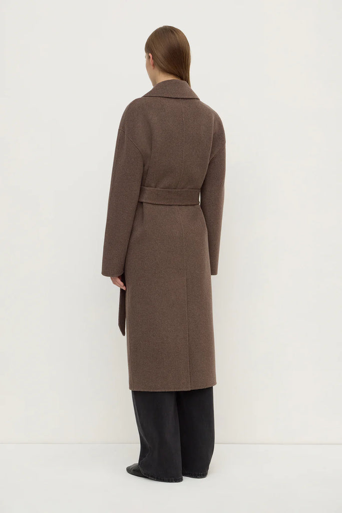 Assembly -  Ivy Wool Coat - Cocoa Marle