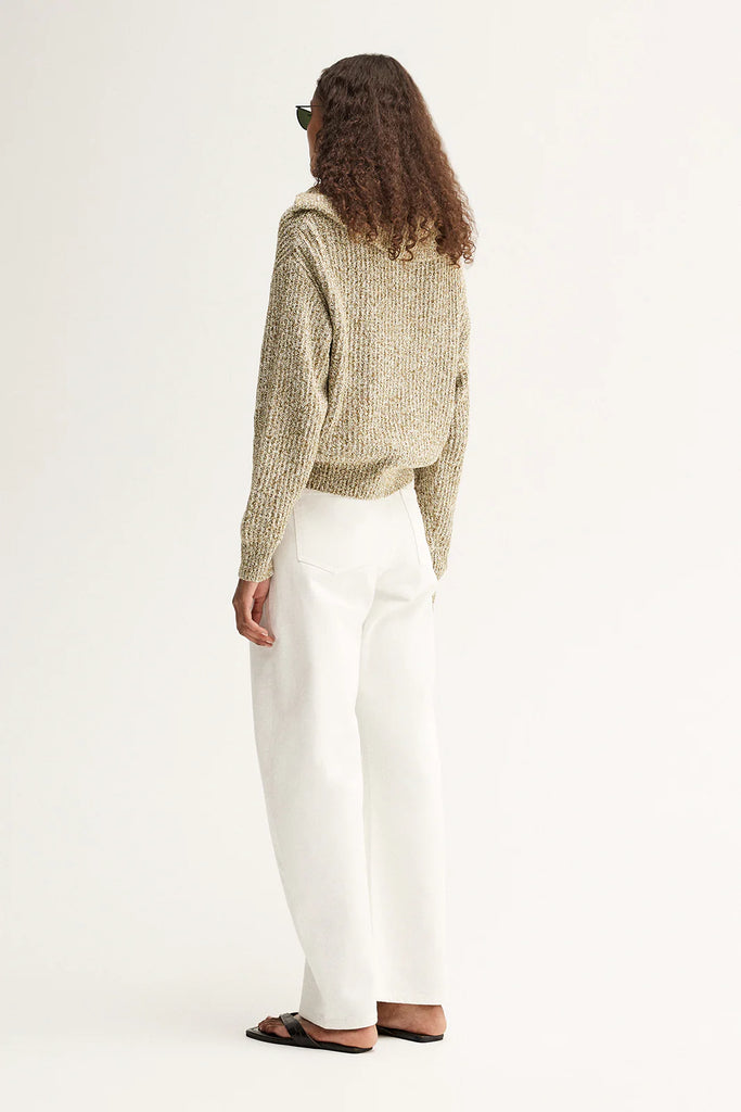 Elka - Harrie Knit Jumper - Moss Marle