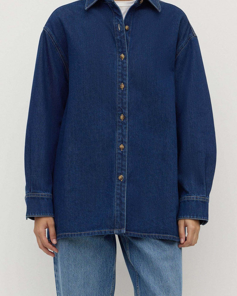 Assembly - Freya Denim Overshirt - Heritage Blue