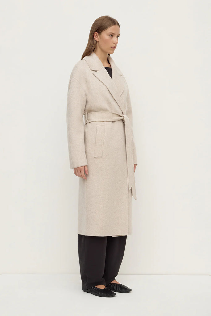 Assembly -  Ivy Wool Coat - Oat Marle