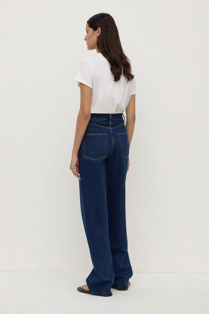 Assembly - High Rise Straight Jean - Heritage Blue