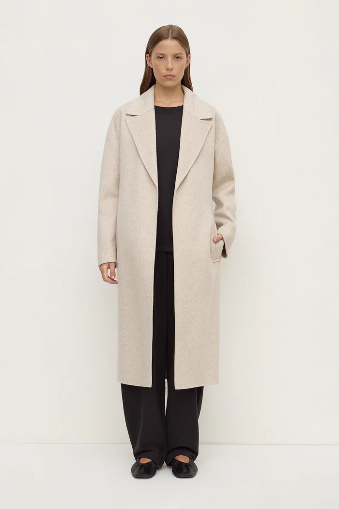 Assembly -  Ivy Wool Coat - Oat Marle