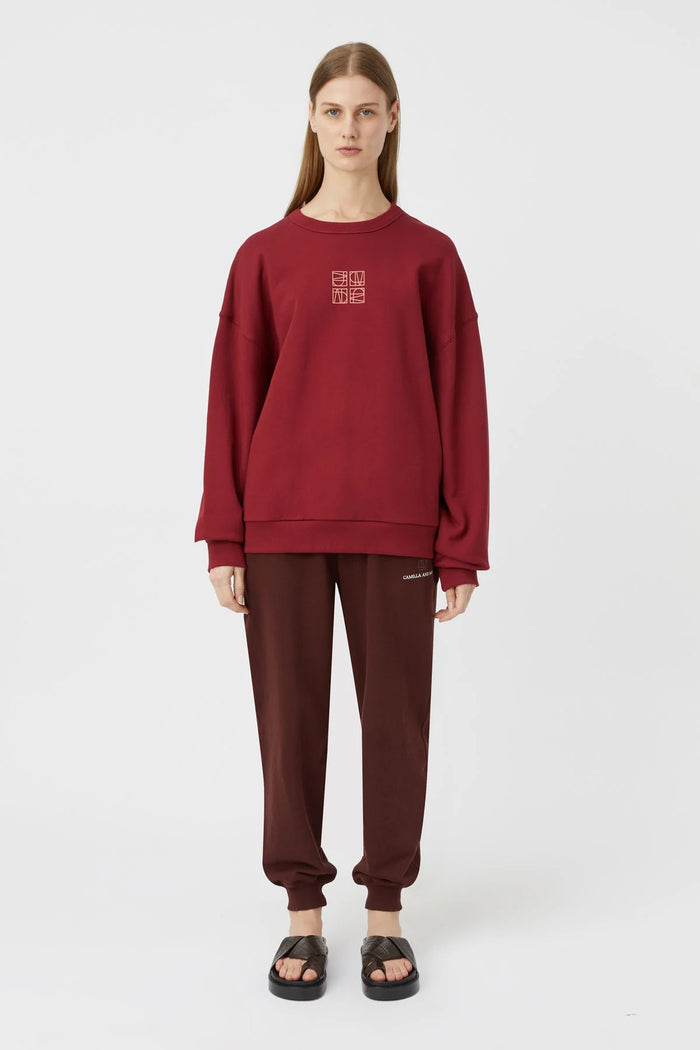 Camilla & Marc - Monica Crew - Burgundy