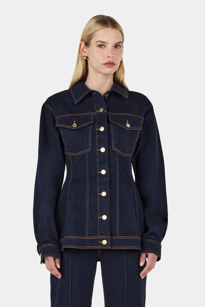Hansen & Gretel  - Bennie Denim Jacket - Indigo
