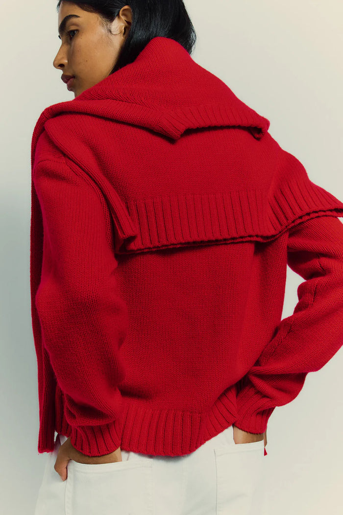 Assembly - Beau WOol Merino Knit - Goji