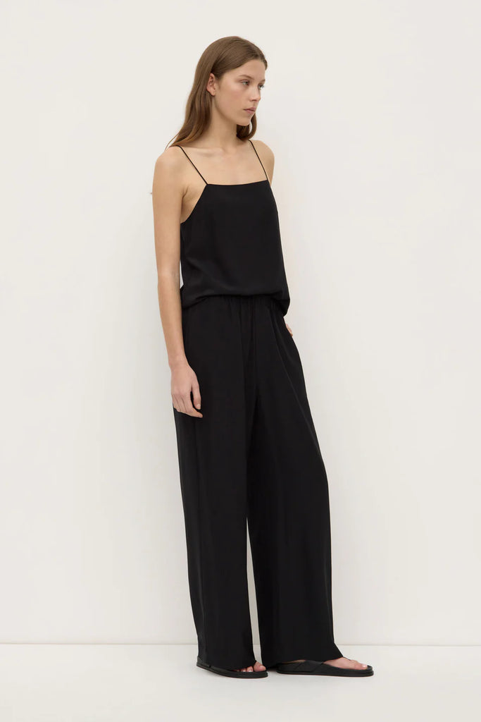 Assembly - Betty Silk Pant - Black