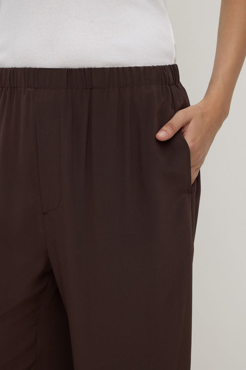 Assembly - Betty Silk  Pant - Ganache