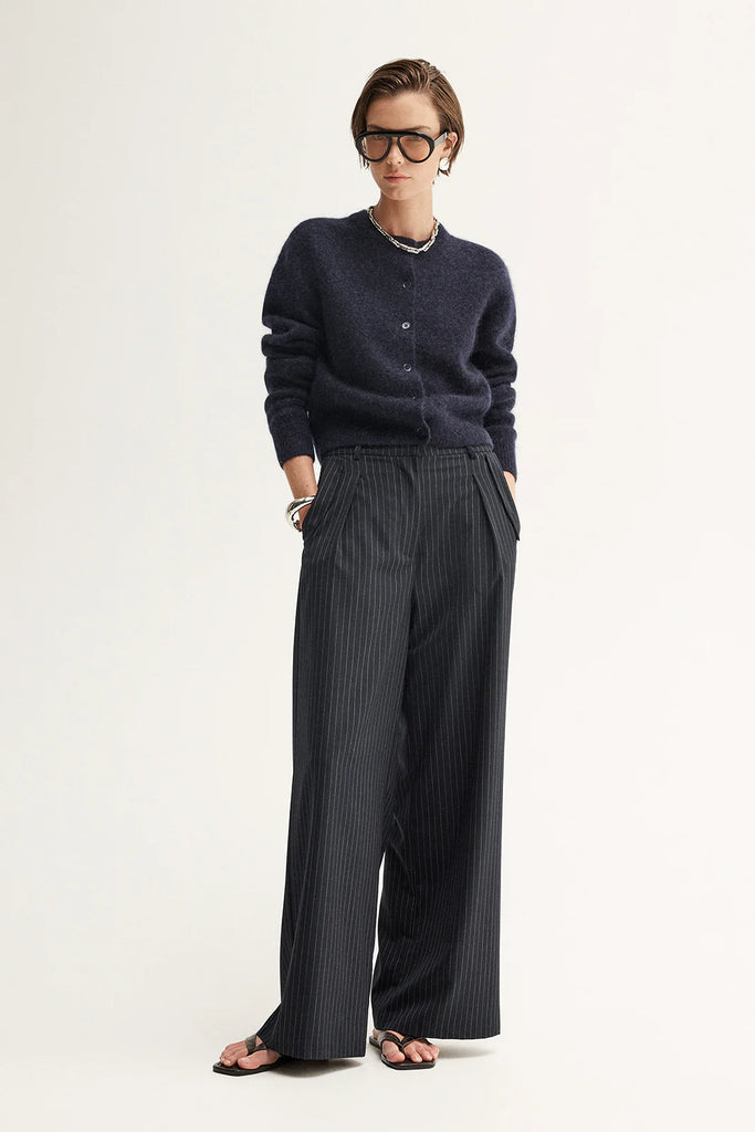 Elka - Abigail  Knit Cardigan - Midnight Navy