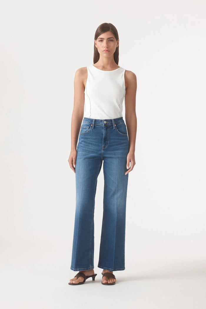 Outland Denim - Cindy High Bootleg Jean - Sky