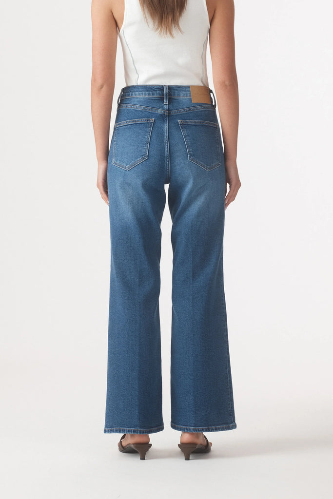 Outland Denim - Cindy High Bootleg Jean - Sky