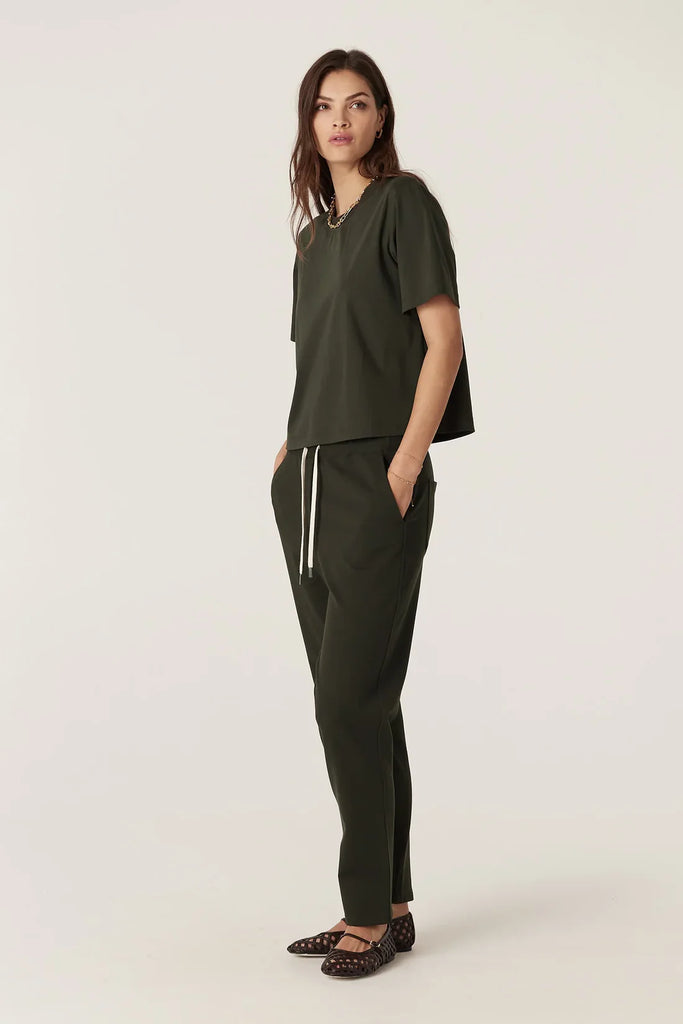 Cable - Luca Twill Jogger - Forest