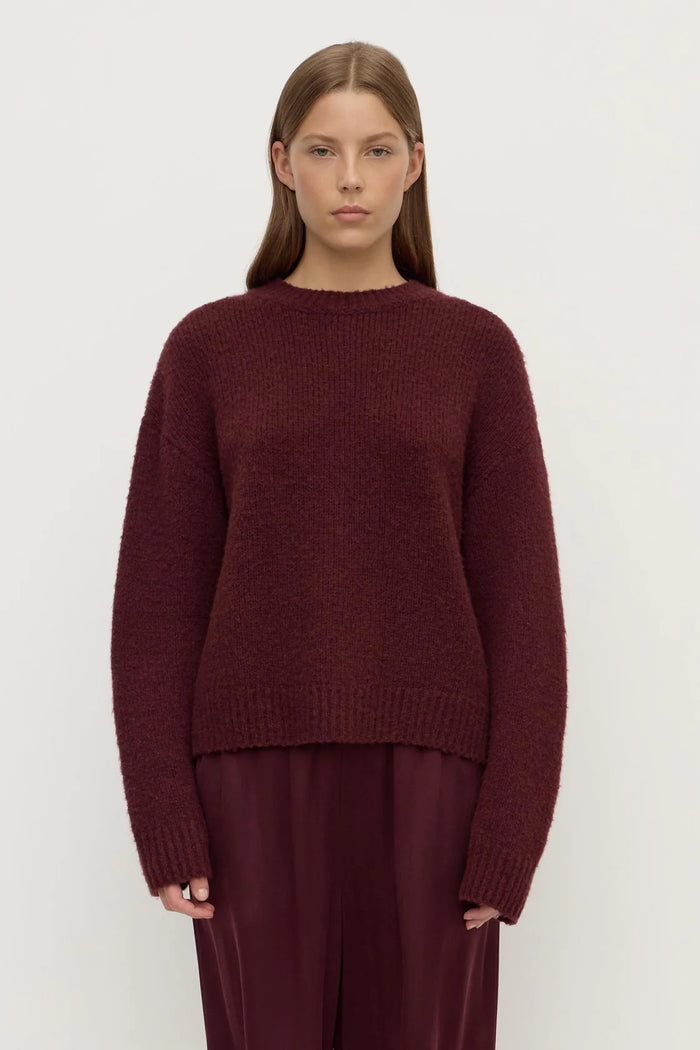 Assembly -  Ariel Knit Merlot - Merlot