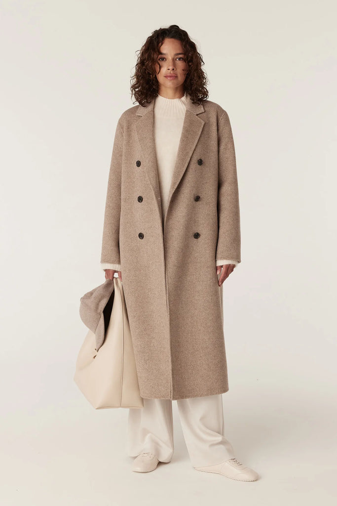Cable- Ainsley Coat- Fawn
