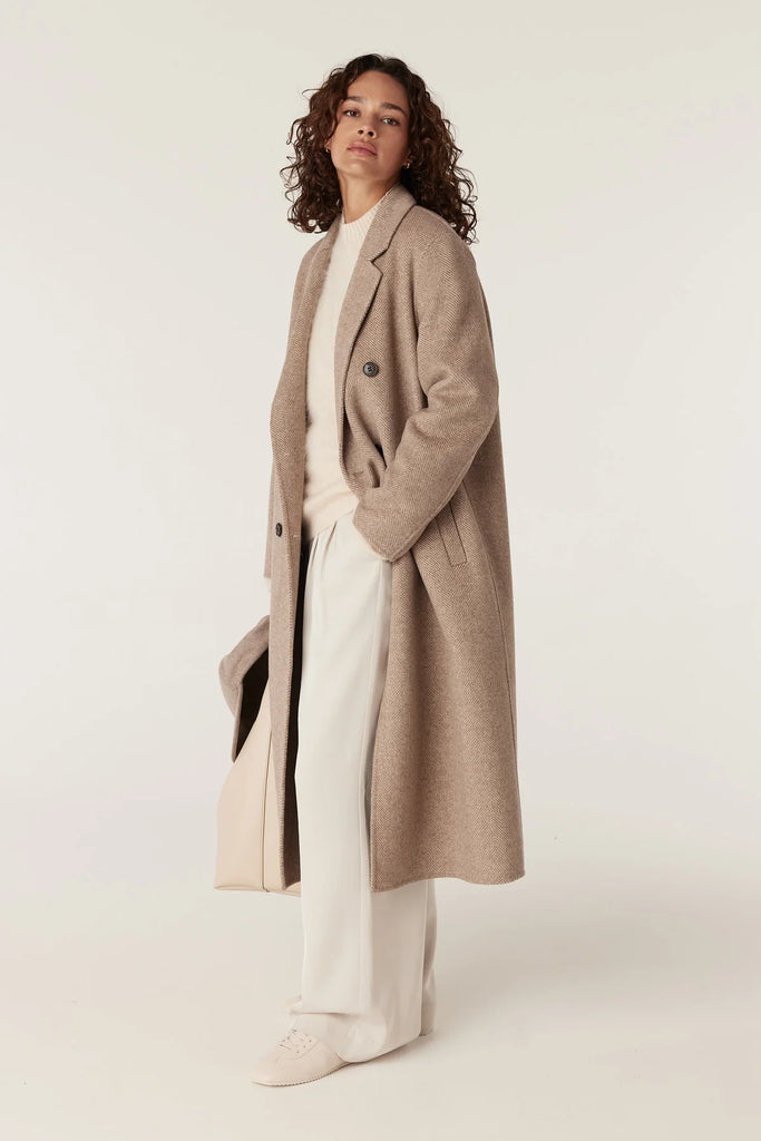 Cable- Ainsley Coat- Fawn