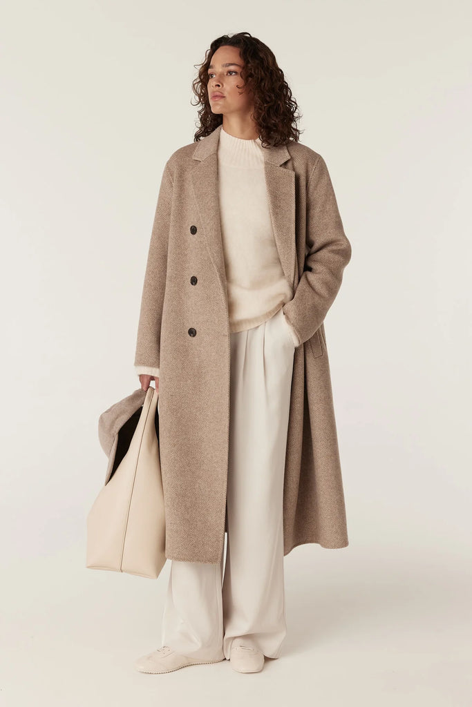 Cable- Ainsley Coat- Fawn
