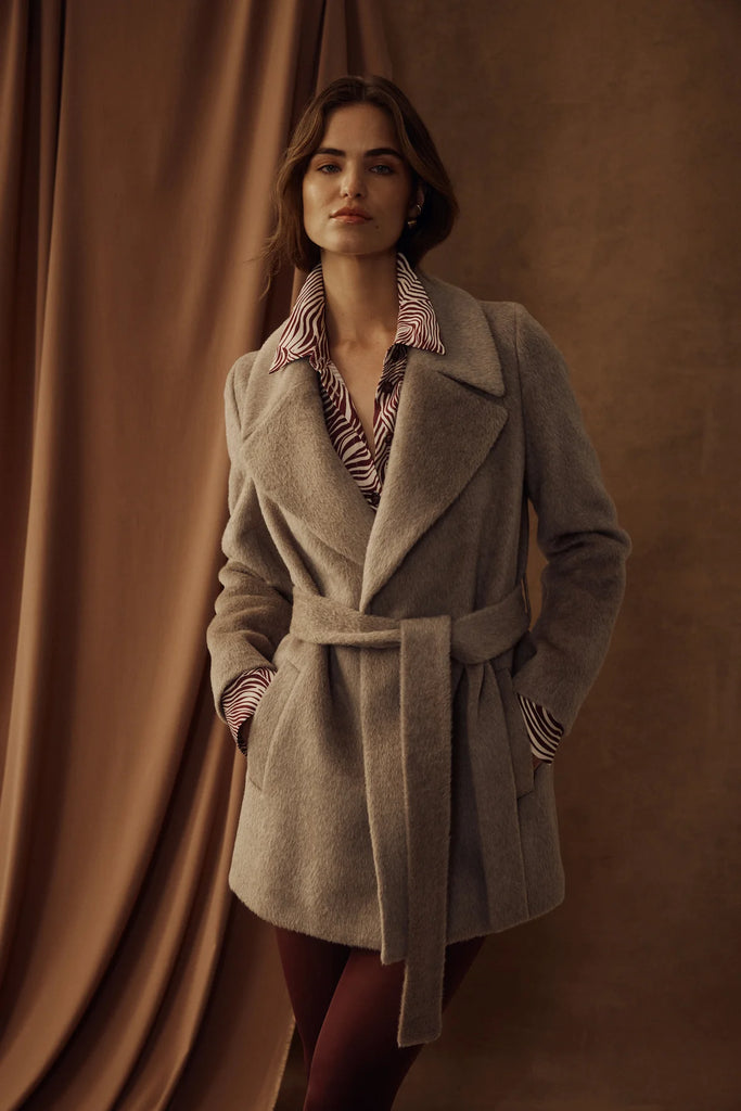 Cable- Sinclair Coat- Fawn
