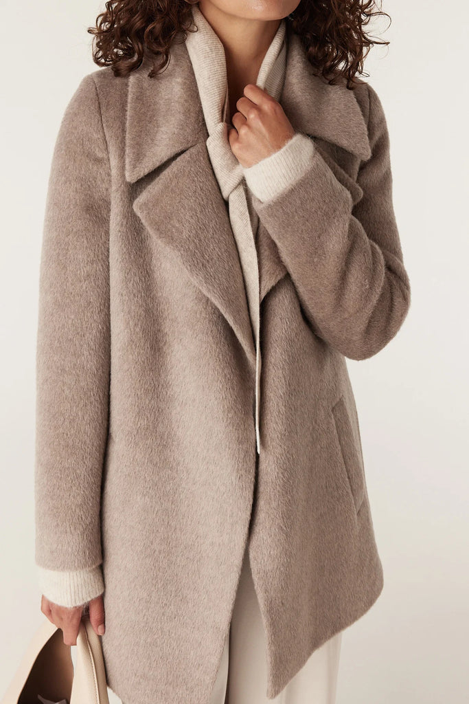Cable- Sinclair Coat- Fawn