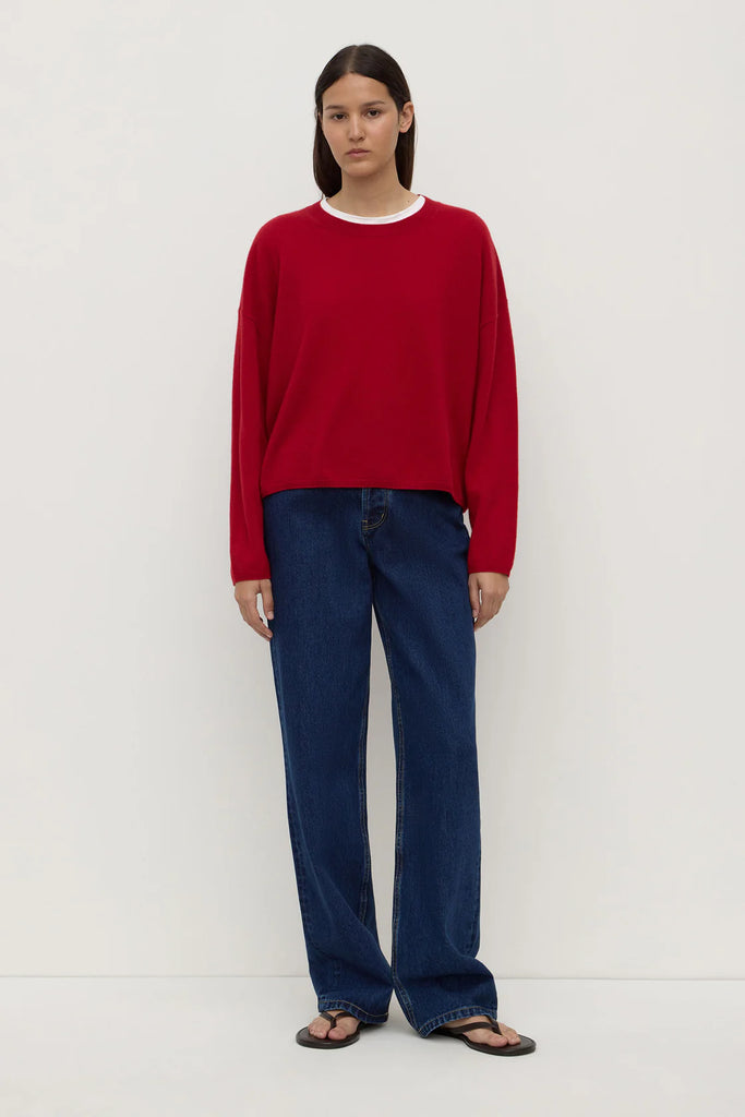 Assembly - High Rise Straight Jean - Heritage Blue