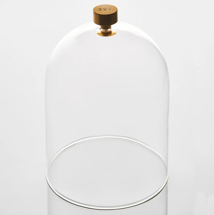 SOH Melbourne - Glass Cloche w/Brass Handle