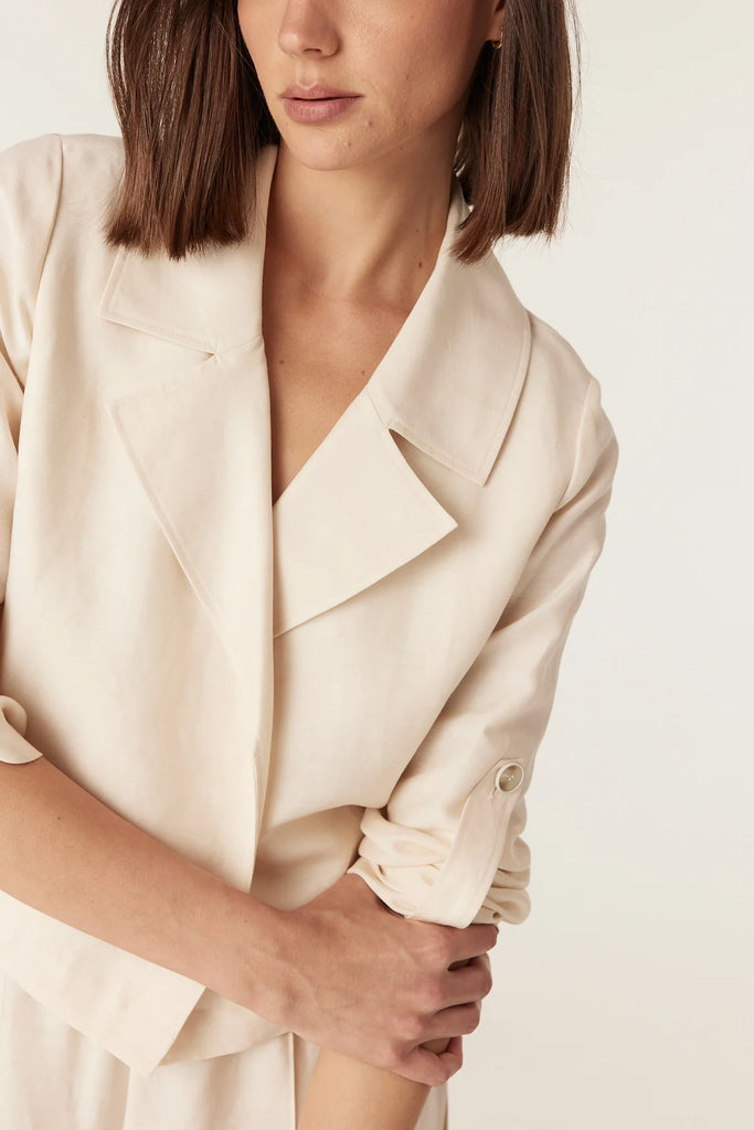 Cable - Goldie Jacket - Ecru