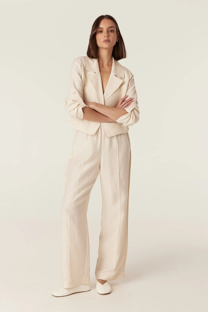 Cable - Goldie Pant - Ecru