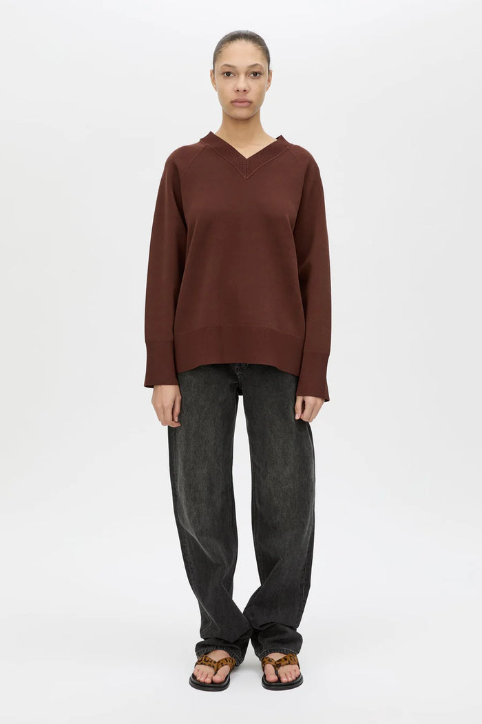 Camilla and Marc - Donatello Knit Sweater - Espresso