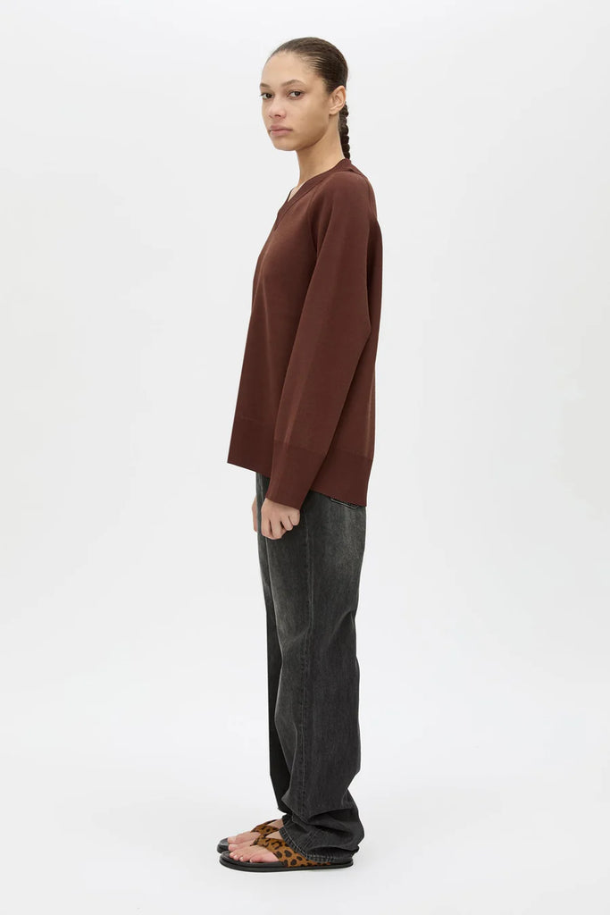 Camilla and Marc - Donatello Knit Sweater - Espresso