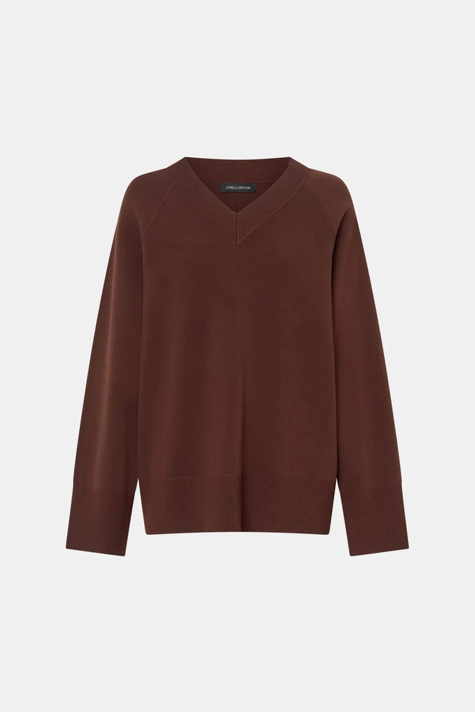 Camilla and Marc - Donatello Knit Sweater - Espresso