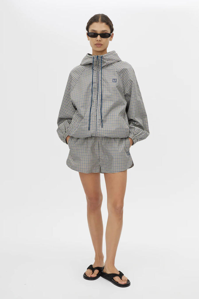 Camilla and Marc - Pierce Check Anorak - Birch Check